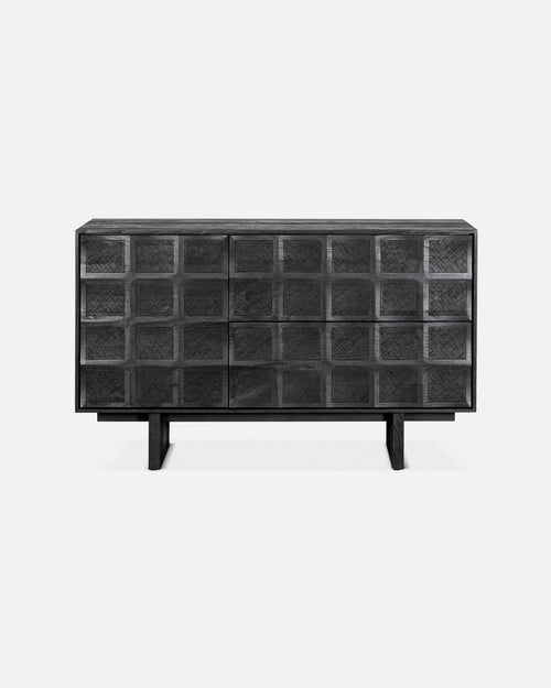 RIJAL sideboard in teak wood 130 x 45 x 79 cm