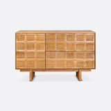 Buffet RIJAL en bois de teck recyclé 130 x 45 x 79 cm