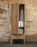 Armario EROSI de madera de teca reciclada 65 x 60 x 190 cm