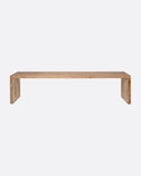 Banco GENESIS de madera de teca reciclada 180 x 40 x 45 cm