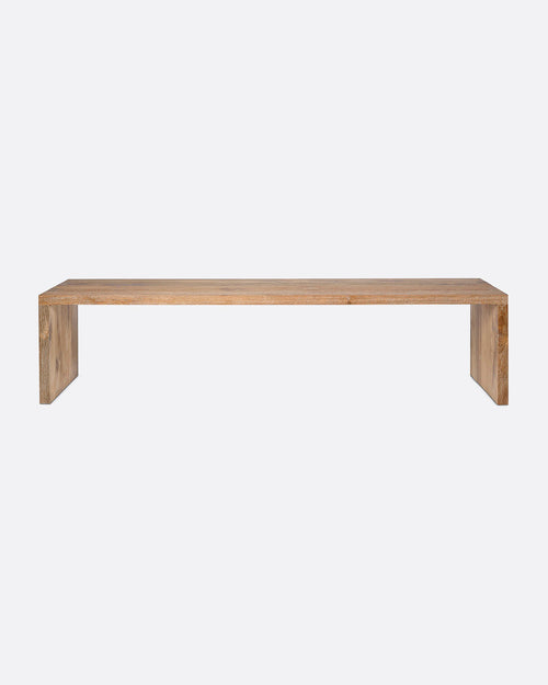 Banc GENESIS en bois de teck recyclé 180 x 40 x 45 cm