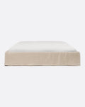 Base tapizada BEETHOVEN de lino 190 x 220 x 25 cm para colchón 180 x 200 cm color cross