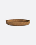 Bol IJEN en bois de teck recyclé Ø 27 cm x 3,5 cm de hauteur en couleur naturelle
