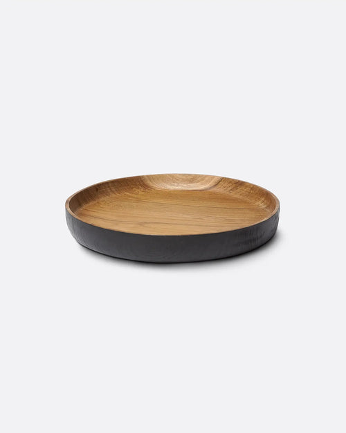 Bol NITON de raíz de teca Ø 30 cm x 4 cm de altura