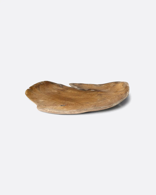 Bol ULTRAFINE de raíz de teca Ø 32 cm x 4 cm de altura
