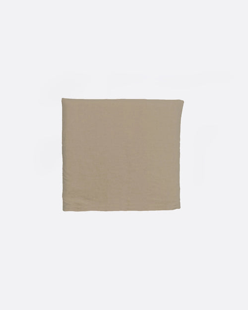 Cabecero BEETHOVEN de lino 110 x 8 x 110 cm para cama de 90 cm color natural