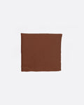 BEETHOVEN linen headboard 110 x 8 x 110 cm for 90 cm bed in terracotta color