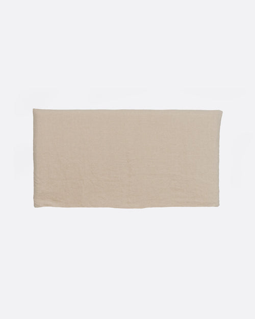 Cabecero BEETHOVEN de lino 180 x 8 x 110 cm para cama de 160 cm color cross