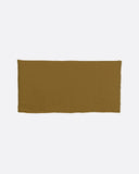 Cabecero BEETHOVEN de lino 180 x 8 x 110 cm para cama de 160 cm color mostaza