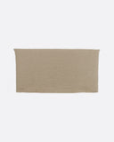 Cabecero BEETHOVEN de lino 180 x 8 x 110 cm para cama de 160 cm color natural