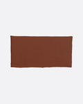 Tête de lit BEETHOVEN en lin 180 x 8 x 110 cm pour lit de 160 cm couleur terre cuite