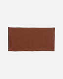 Cabecero BEETHOVEN de lino 180 x 8 x 110 cm para cama de 160 cm color terracota