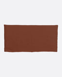 Cabecero BEETHOVEN de lino 200 x 8 x 110 cm para cama de 180 cm color terracota