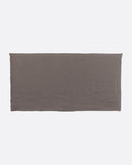 Cabecero BEETHOVEN de lino 200 x 8 x 110 cm para cama de 180 cm color topo