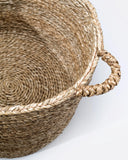 Cesta ASA de jacinto de agua en color natural