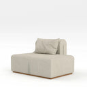 Chaise longue izquierda NORA 113 x 100 x 71 cm