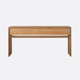 Consola EROSI de madera de teca reciclada 180 x 40 x 80 cm