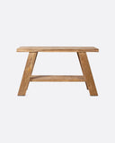 Consola LOGRAM de madera de teca reciclada 130 x 47 x 75 cm