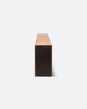 Estantería GEOX de madera de teca reciclada y hierro 240 x 37 x 72 cm