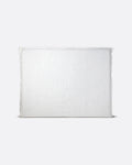 MUNNAR headboard cover in linen 130 x 175 cm in white colour