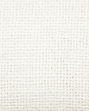 Funda de cojín BADA de lino 65 x 65 cm en color blanco