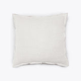 Housse de coussin KAURA en lin 50 x 50 cm en blanc