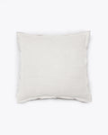 Housse de coussin KAURA en lin 50 x 50 cm en blanc