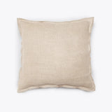 Housse de coussin KAURA en lin 50 x 50 cm en cross