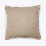 Housse de coussin KAURA en lin 60 x 60 cm en naturel