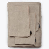 Funda para sofá STROZZI 2/3 plazas de lino 220 x 95 x 65 cm en color natural