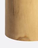 Lámpara de techo PLAY L de madera de teca Ø 21 x 28 cm de altura en color natural