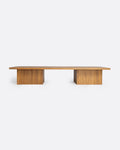 Table basse BALARI en bois de teck recyclé 170 x 70 x 30 cm en couleur naturelle