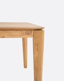 Mesa de comedor DAOEN de madera de teca reciclada 180 x 90 x 76 cm
