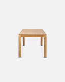 Mesa de comedor de exterior GENESIS de madera de teca 200 x 90 x 76 cm
