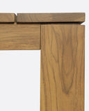 Mesa de comedor de exterior GENESIS de madera de teca 250 x 90 x 76 cm