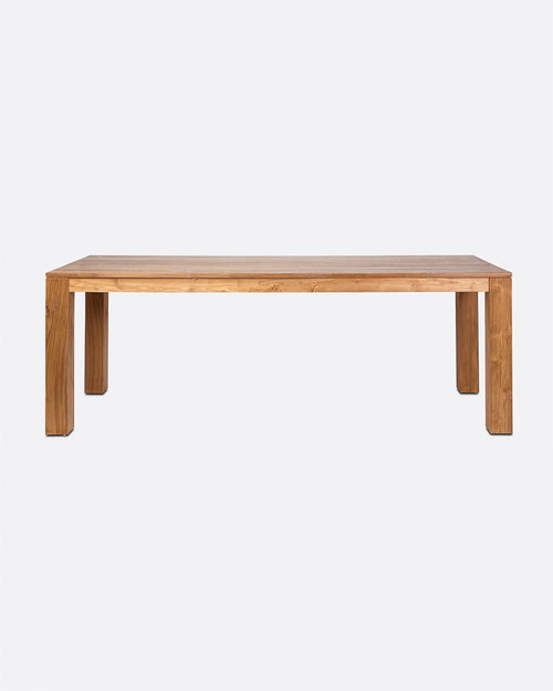 GENESIS dining table in recycled teak wood 200 x 90 x 76 cm