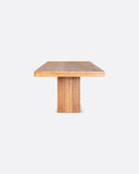 Mesa de comedor KERBANG de madera de teca reciclada 240 x 110 x 76 cm