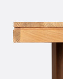 Mesa de comedor KERBANG de madera de teca reciclada 240 x 110 x 76 cm