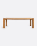 Mesa de comedor SERAI de madera de teca reciclada 250 x 100 x 75 cm en color natural