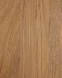 Mueble de TV GEOX de madera de teca reciclada y hierro 180 x 40 x 40 cm