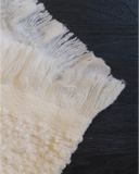 DHANA throw 170 x 130 cm white color