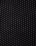 Plaid KARIKAL de algodón orgánico 170 x 130 cm en color negro