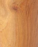 Portalápices INFUS de madera de teca Ø 8 cm x 11 cm de altura