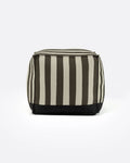 Pouf d'extérieur CACCINI 50 x 50 x 45 cm naturel et gris foncé (Charcoal)