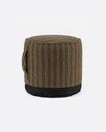 Puf de exterior CACCINI Ø 50 cm x 45 cm de altura en color cammel