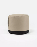 Pouf d'extérieur CACCINI Ø 50 cm x 45 cm de hauteur en couleur naturelle