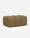 Puf de exterior CHOPIN de olefina reciclada 89 x 69 x 42 cm en color arena (Sand)