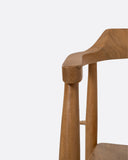 Silla WALUA de madera de teca 53 x 48 x 78 cm