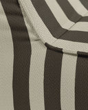 Sofá exterior CACCINI 1 plaza 80 x 95 x 80 cm en color natural y gris oscuro (Charcoal)