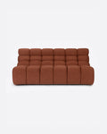 Canapé modulable CHOPIN 2/3 places en oléfine recyclée 190 x 93 x 78 cm en couleur terracotta